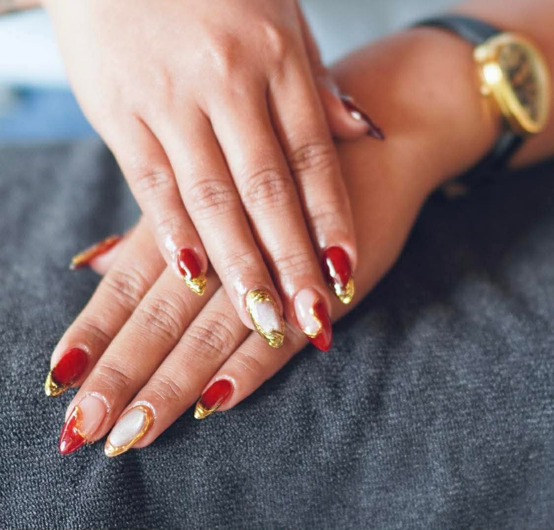 H Hotel Branch nail art result