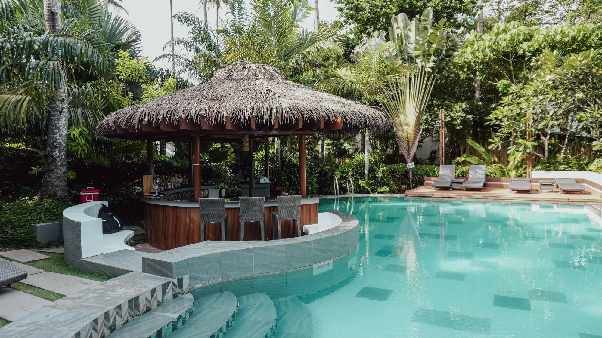 Nacpan Branch swimming pool